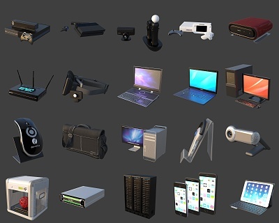 數碼產品全覽 從游戲娛樂到辦公生產力的科技利器